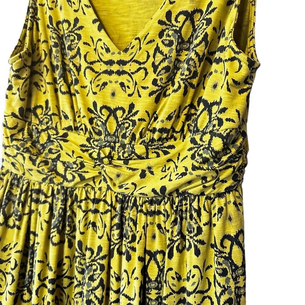 ๐ด5 for $40 SALE!
Fresh Produce chartreuse, batik, midi-dress, w/pockets sz M - Picture 6 of 11